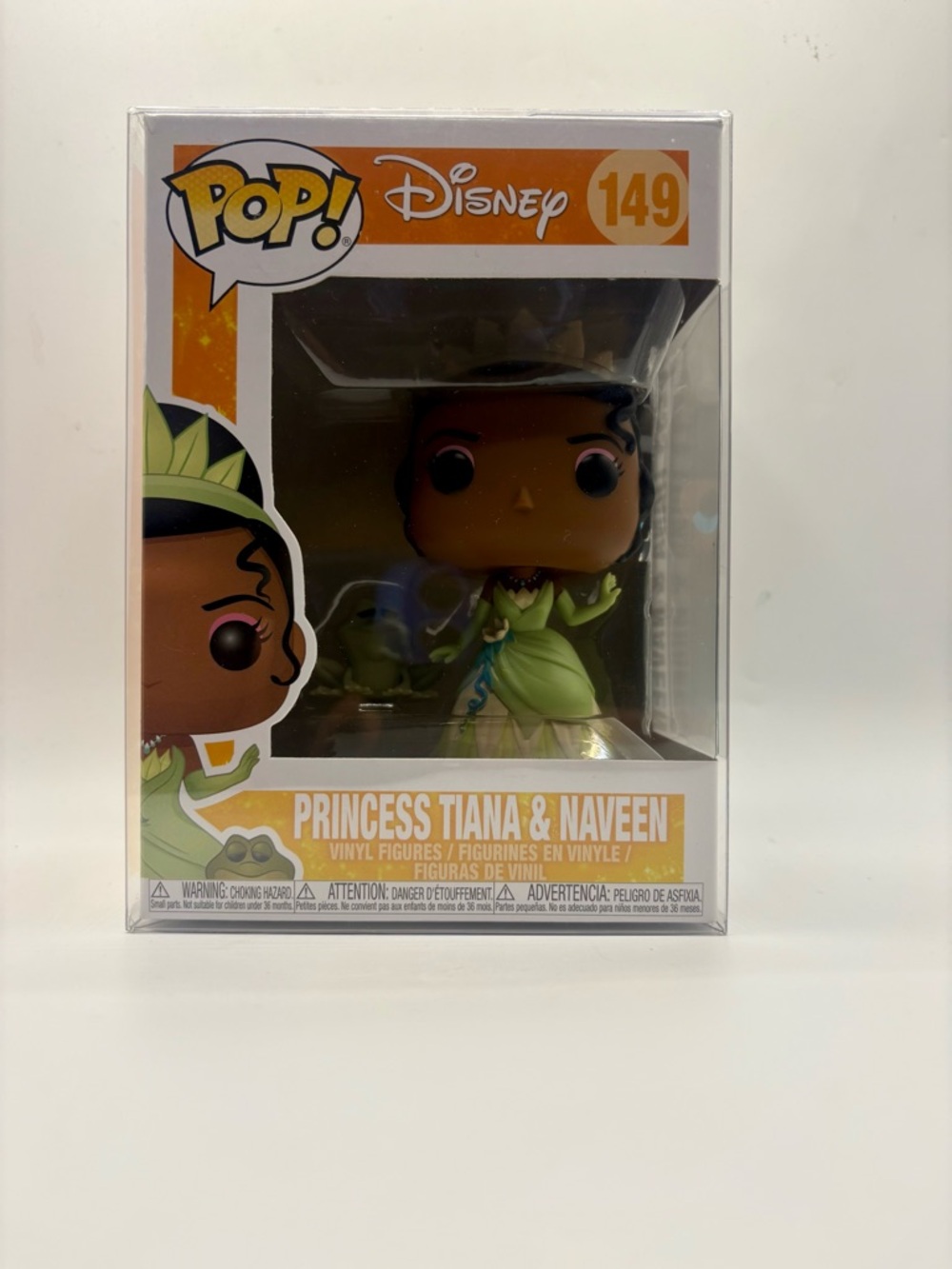 Disney Princess Tiana & Naveen Funko Pop! Figure - Green